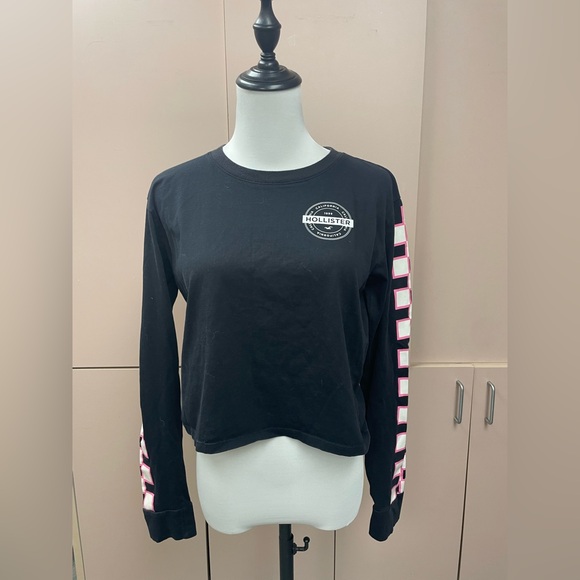 Hollister Y2K 5 piece lot baby tees crop tops knit cardigan shrug vest size XS - Picture 4 of 16